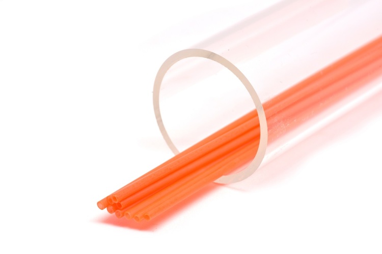 Future Fly Outer Tubing 3mm Fl Orange